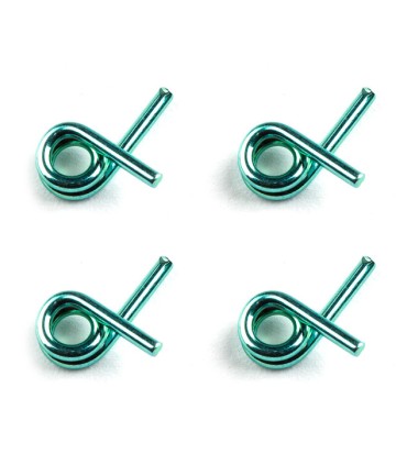 -LIQUIDACION- TEAM ASSOCIATED CLUTCH SPRINGS, 0.95mm, 4-SHOE
