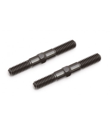 -LIQUIDACION- RC8 Rs Steel Turnbuckle 38mm (2) RC8B3.1/RC8B3.2
