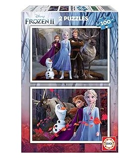 PUZZLE 2X100 PZS FROZEN 2
