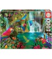 PUZZLE 1000 PZS LOROS TROPICALES