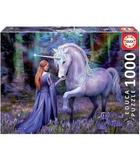 PUZZLE 1000PCS BLUEBELL WOODS ANNE STOKES