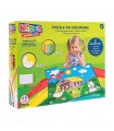 PUZZLE DA COL.CM48X53-5 C/12 PASTELLI A CERA 2ASS