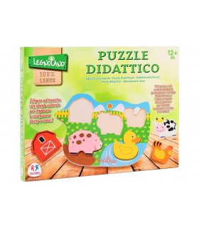 PUZZLE INFANTIL ANIMALES WOODEN