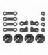 -LIQUIDACION- Team Associated RC8B4 Spring Cups and Shock Rod Ends