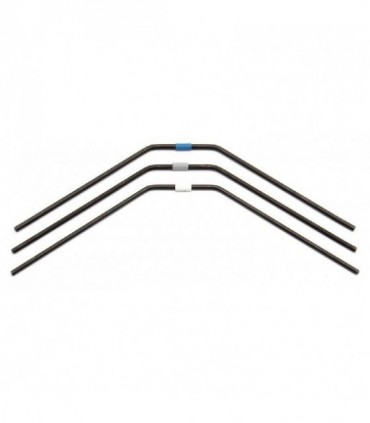 -LIQUIDACION- Team Associated RC8B3 FT Rear Anti-roll Bars, 2.5-2.7mm