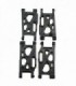 TRAPECIOS DEL/TRASERO 144001/124016/124017/124018/124019 (1Set)