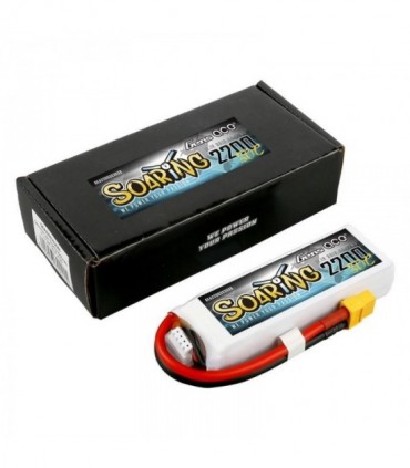 GENS ACE SOARING 2200 mAh 11.1V 30C 3S1P WITH XT60-GEA22003S30X6