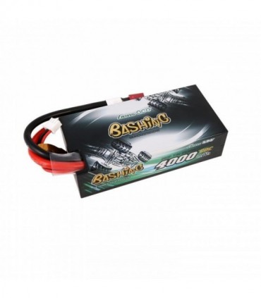 GENS ACE 4000 mAh 7.4V 60C 2S1P WITH T-DEAN  BASHING SERIES - GEA40002S60D48