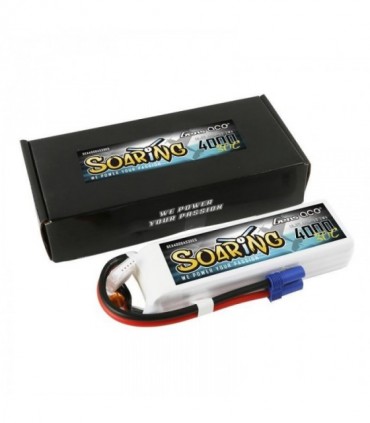 GENS ACE SOARING 4000 mAh 14.8V 20C 4S1P WITH EC5-GEA40004S30E5