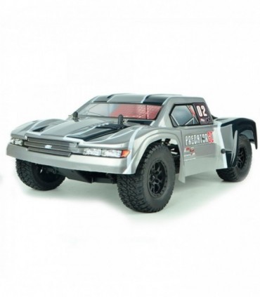 COCHE PREDATOR 1/10 BRUSHLESS 80A 3600KW HNR9805-S WATERPROOF 4X4 PLATA RTR