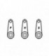 SERVO HORN (3u.) H9805