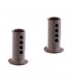 SOPORTES CARROCERIA DEL. ALUMINIO MRX-6/6R/6X MUGEN