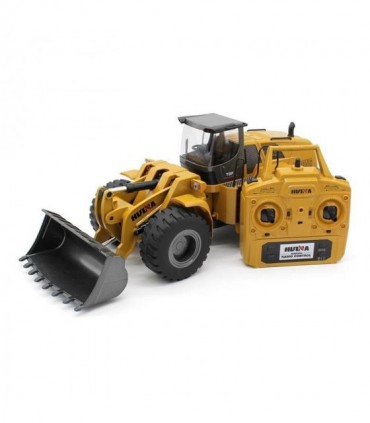 BULLDOZER RETROEXCAVADORA HUINA1583 1/14 METALICA 2.4GHZ