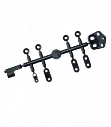 SET PARTES PLASTICAS BANDEJA RADIO MTC1/2/2R MUGEN