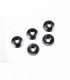 TUERCA M4 FLANGET RUEDA 1/10 (5u.) MUGEN