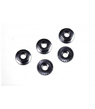 TUERCA M4 FLANGET RUEDA 1/10 (5u.) MUGEN