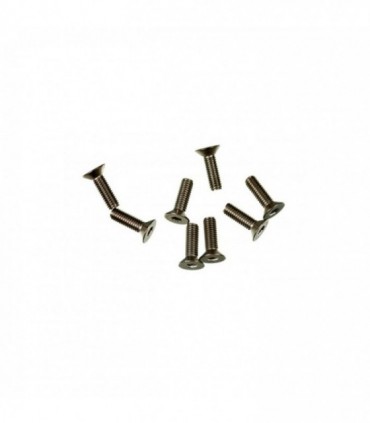 TORNILLO M3X10 TITANIO AVELLANADO (8u) MUGEN