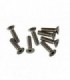 TORNILLO M4X15 TITANIO AVELLANADO (8u) MUGEN