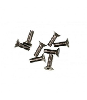 TORNILLO M4X12 TITANIO AVELLANADO (8u) MUGEN
