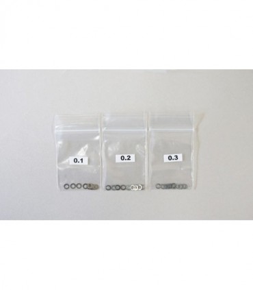 SET ARANDELAS  12X15 (0.1-0.2-0.3 - 10 POR TIPO) MUGEN