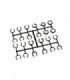 PRECARGAS AMORTIGUADOR MBX5 MUGEN (2u.)