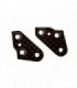 SOPORTES CARBONO MANGUETA DIRECCION MBX6T MUGEN