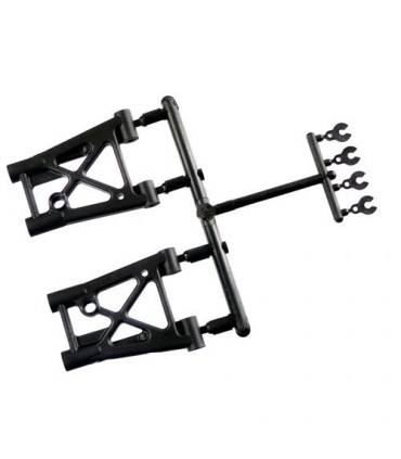 TRAPECIO INFERIOR TRASERO MTX-6R MUGEN (2u.)
