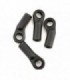 ROTULAS PLASTICO TIRANTE DIRECCION (4u.) MBX6/7/7R/8/8R MUGEN