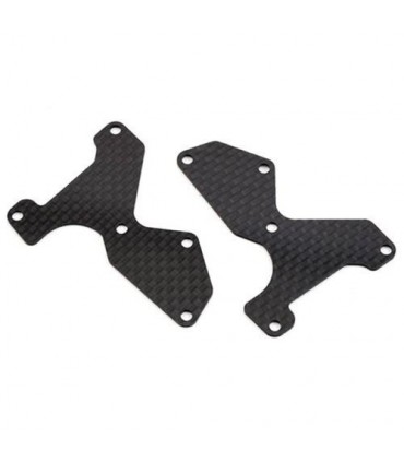 PLACA CARBONO TRAPECIO DEL. MBX8/8R (1mm) (2u.)