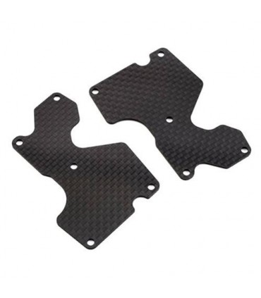 -LIQUIDACION- PLACA CARBONO TRAPECIO TRAS. MBX8 (1.2mm) (2u.)