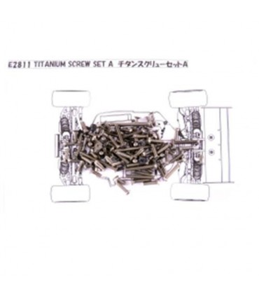 SET TORNILLERIA TITANIO A MBX7/7R
