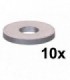 ARANDELA 3mm NYLON (2mm) MTX5 MUGEN (10u.)
