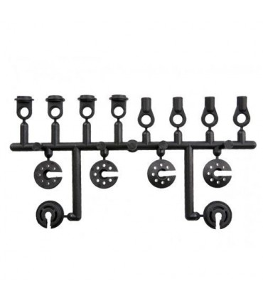 PARTES PLASTICAS AMORTIGUADOR MRX-5/6/6R/6X MUGEN