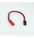 ADAPTADOR BEC HEMBRA A FUTABA MACHO (10cm)