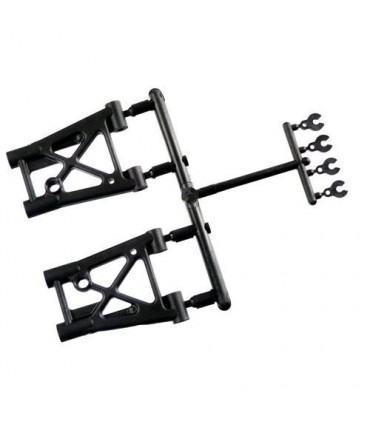 TRAPECIO INFERIOR TRASERO MTX-6R MUGEN (2u.)