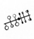 SOPORTES PASADOR DELANTERO MTX-6 MUGEN
