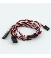 "Y" CONECTOR FUTABA CABLE TRENZADO (60cm)