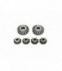 PIÑONES DIFERENCIAL ACERO MTX-5 MUGEN (6u.)