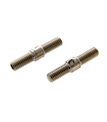 TIRANTE I/D TRAPECIO DEL. 4mm MTX-6 MUGEN (2u.)