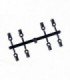 SET ROTULAS DIRECCION CORTAS MTX7 MUGEN