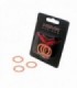 SET ARANDELAS CAMARA 0.10/0.15/0.20/0.30 COBRE NOVA