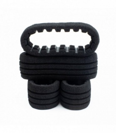 MOUSSE PROCIRCUIT CLOSED CELL V2 NEGRO (4u.)