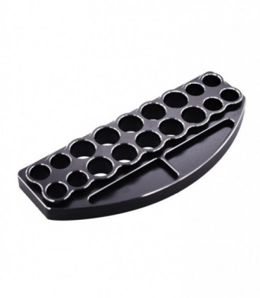 SOPORTE PARA 18 HERRAMIENTAS NEGRO