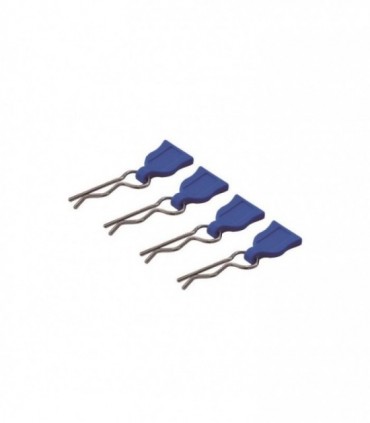 CLIPS DE CARROCERIA CON TIRADOR DE GOMA AZUL(4u)