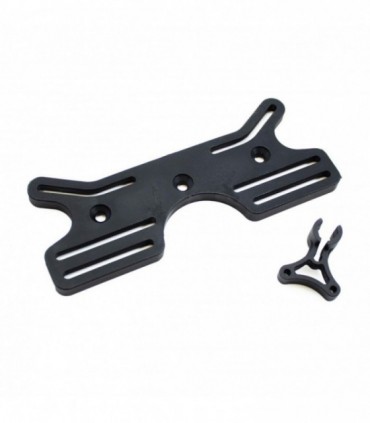 SOPORTE COCHE Y INTERRUPTOR MANUAL CAJA ARRANCADORA RC PARTS