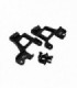 SOPORTE AMORTIGUADORES TRASEROS ALUMINIO TRAXXAS TRX-4