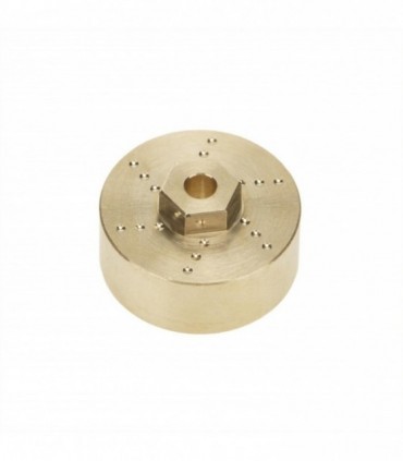 TAPA PORTICOS BRONCE + EJES  AXIAL SCX24 6mm (4u)