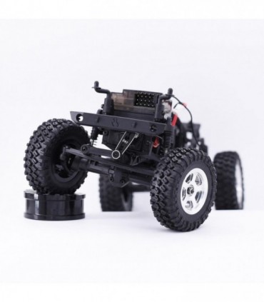 SERVO HORN ALUMINIO 24T AXIAL SCX24 SERVO ORIGINAL NEGRO (1u)