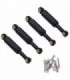 AMORTIGUADORES AXIAL SCX24 NEGRO (4u)