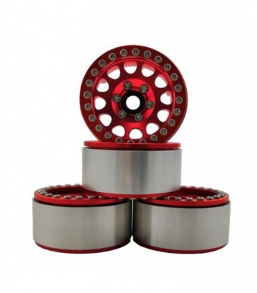 LLANTAS CRAWLER 1.9" BEADLOCK M105 - ROJO
